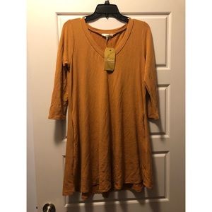 Mustard Dress
